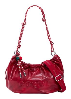Desigual Half Logo Waverly Bag Carmine