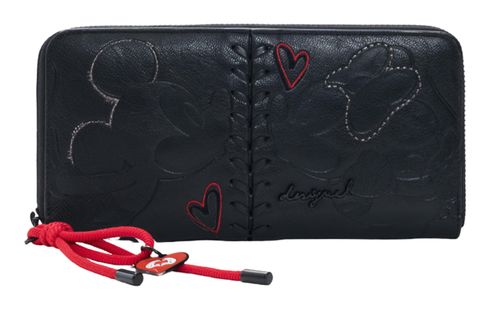 Desigual All Mickey Fiona Wallet Black Desigual All Mickey Fiona Wallet Black
