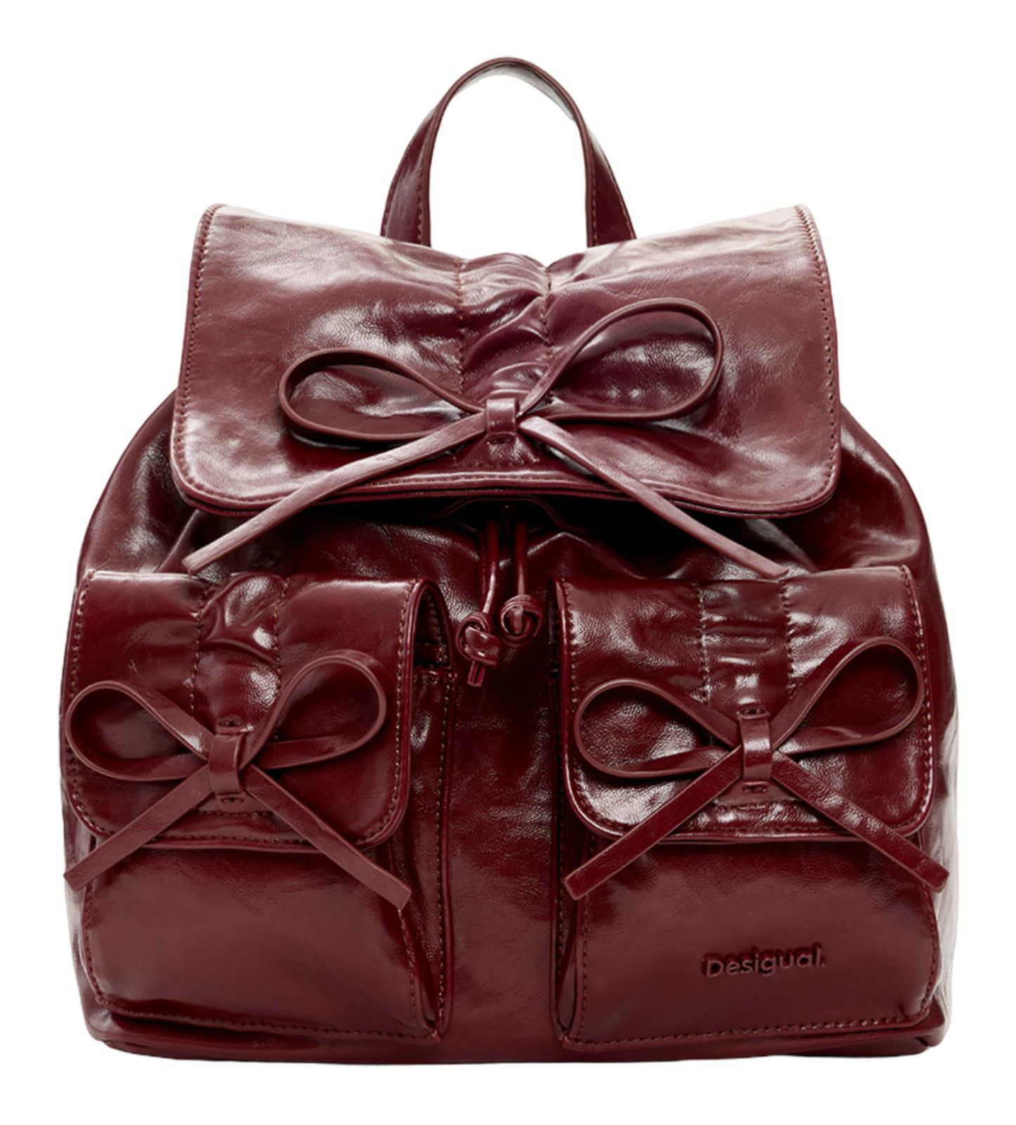 Desigual Rodio Prisa Backpack S Garnet