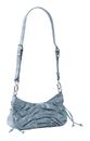 Desigual Gathered Denim Across Body Bag Space Blue