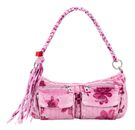 Desigual Margaritas Donos Denim Across Body Bag Candy Pink