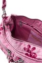 Desigual Margaritas Donos Denim Across Body Bag Candy Pink