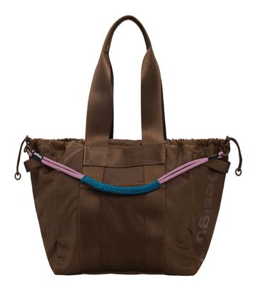 Desigual Neo Grunge Sula Shopping Bag Brown