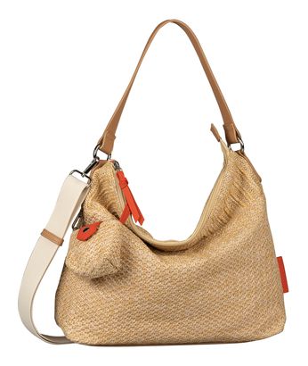 TOM TAILOR Vanya Hobo Bag M Mixed Beige