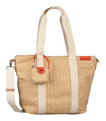 TOM TAILOR Vanya Zip Shopper L Mixed Beige