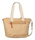 TOM TAILOR Vanya Zip Shopper L Mixed Beige
