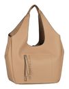TOM TAILOR Analisa Zip Shopper L Camel