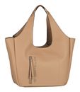 TOM TAILOR Analisa Zip Shopper L Camel