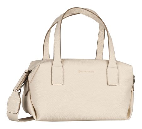 TOM TAILOR Rania Bowling Bag Creme White TOM TAILOR Rania Bowling Bag Creme White