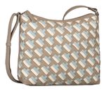 TOM TAILOR Devie Hobo Bag M Mixed Taupe