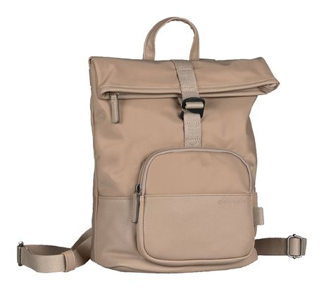 TOM TAILOR Viene Backpack M Taupe