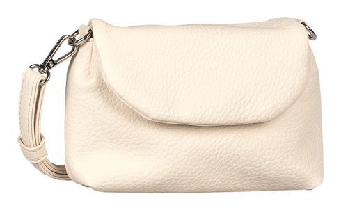 TOM TAILOR Xia Flap Bag No Zip XS Creme White TOM TAILOR Xia Flap Bag No Zip XS Creme White