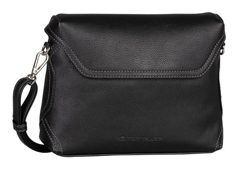TOM TAILOR Joel Flap Bag No Zip S Black