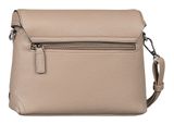 TOM TAILOR Joel Flap Bag No Zip S Taupe