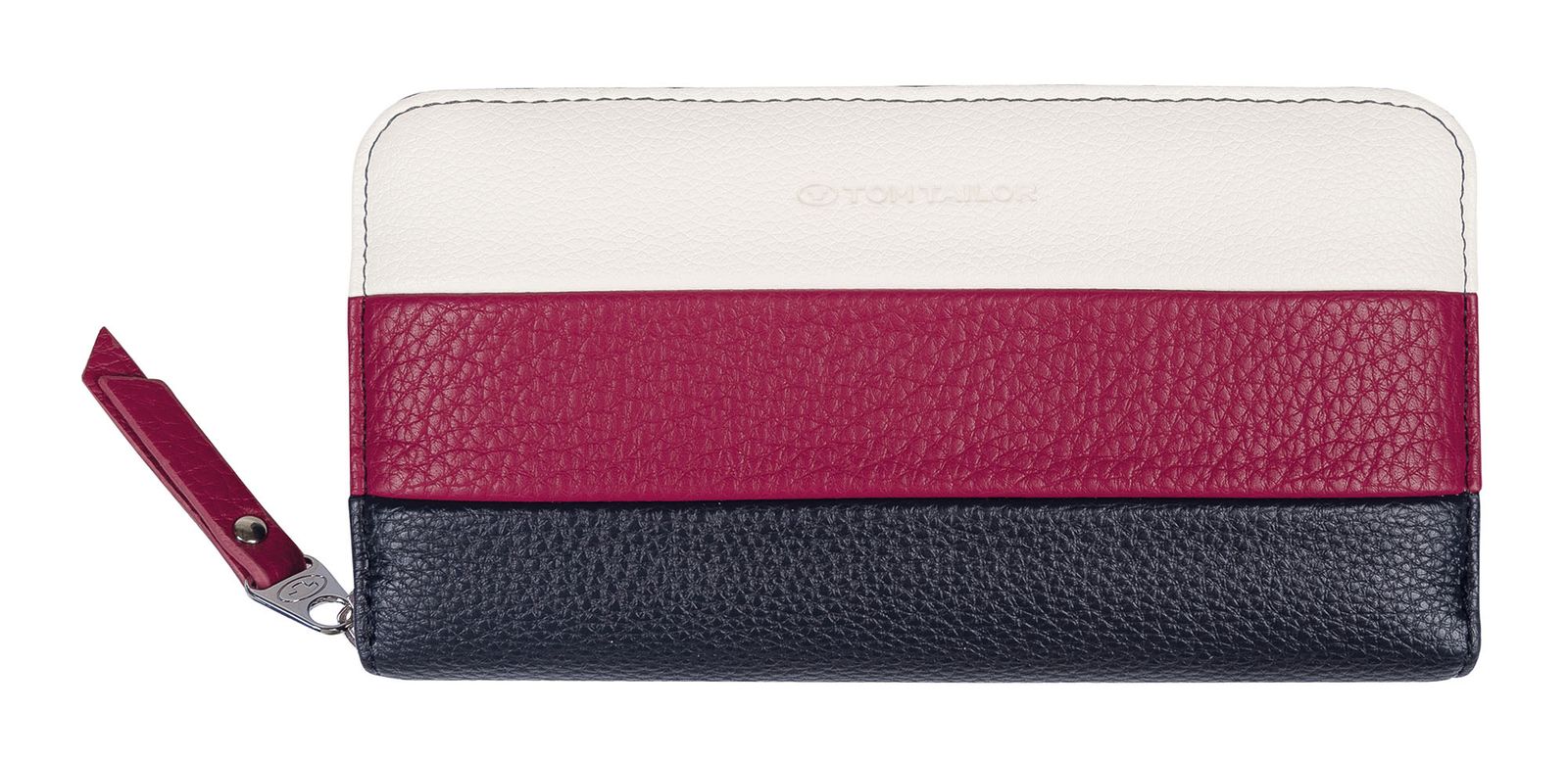 TOM TAILOR Ellen Long Zip Wallet Mixed Blue