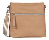 TOM TAILOR Orla Stripe Crossbody Bag M Camel TOM TAILOR Orla Stripe Crossbody Bag M Camel