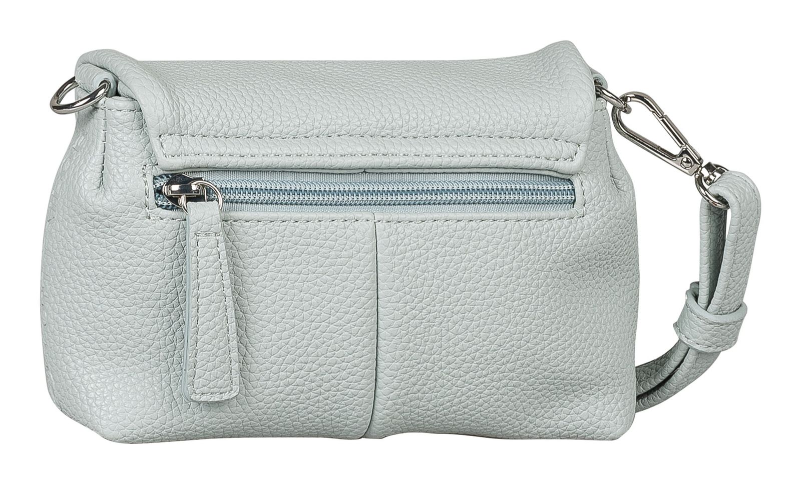 TOM TAILOR Xia Flap Bag No Zip XS Light Blue TOM TAILOR Xia Flap Bag No Zip XS Light Blue