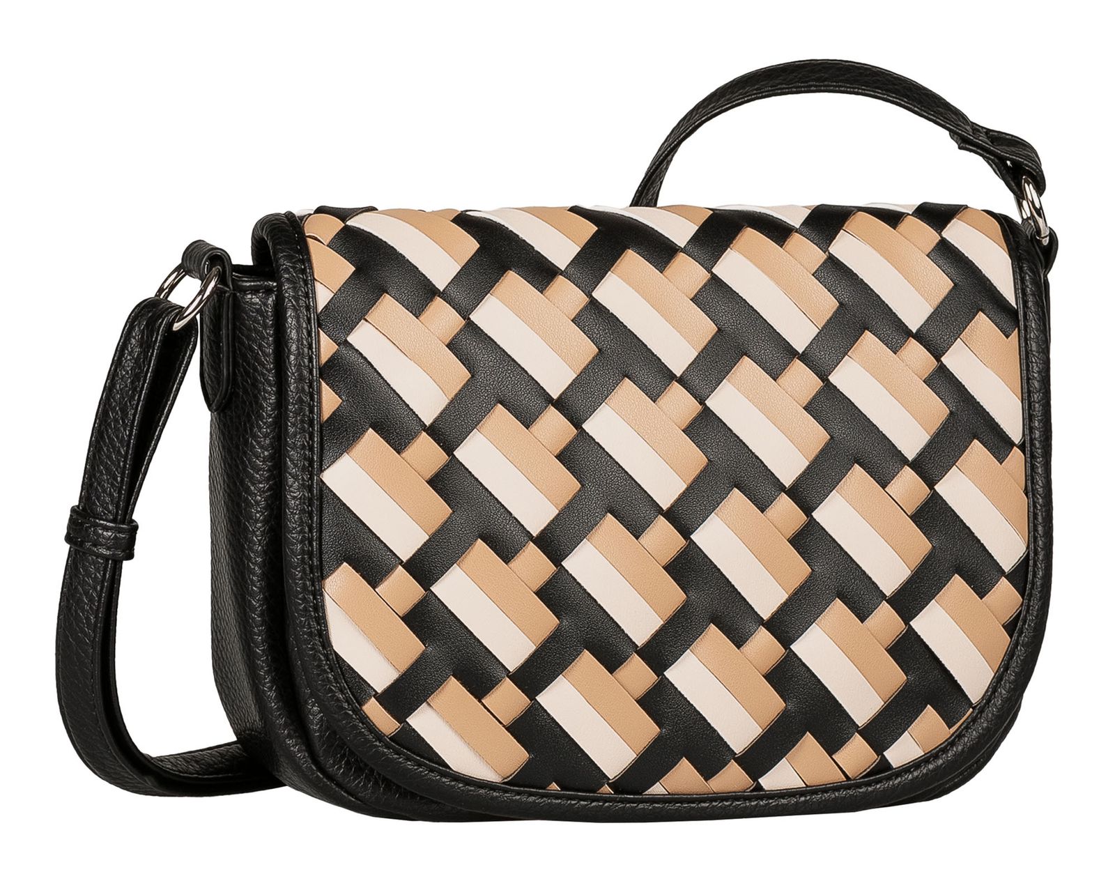 TOM TAILOR Devie Saddle Bag Mixed Black