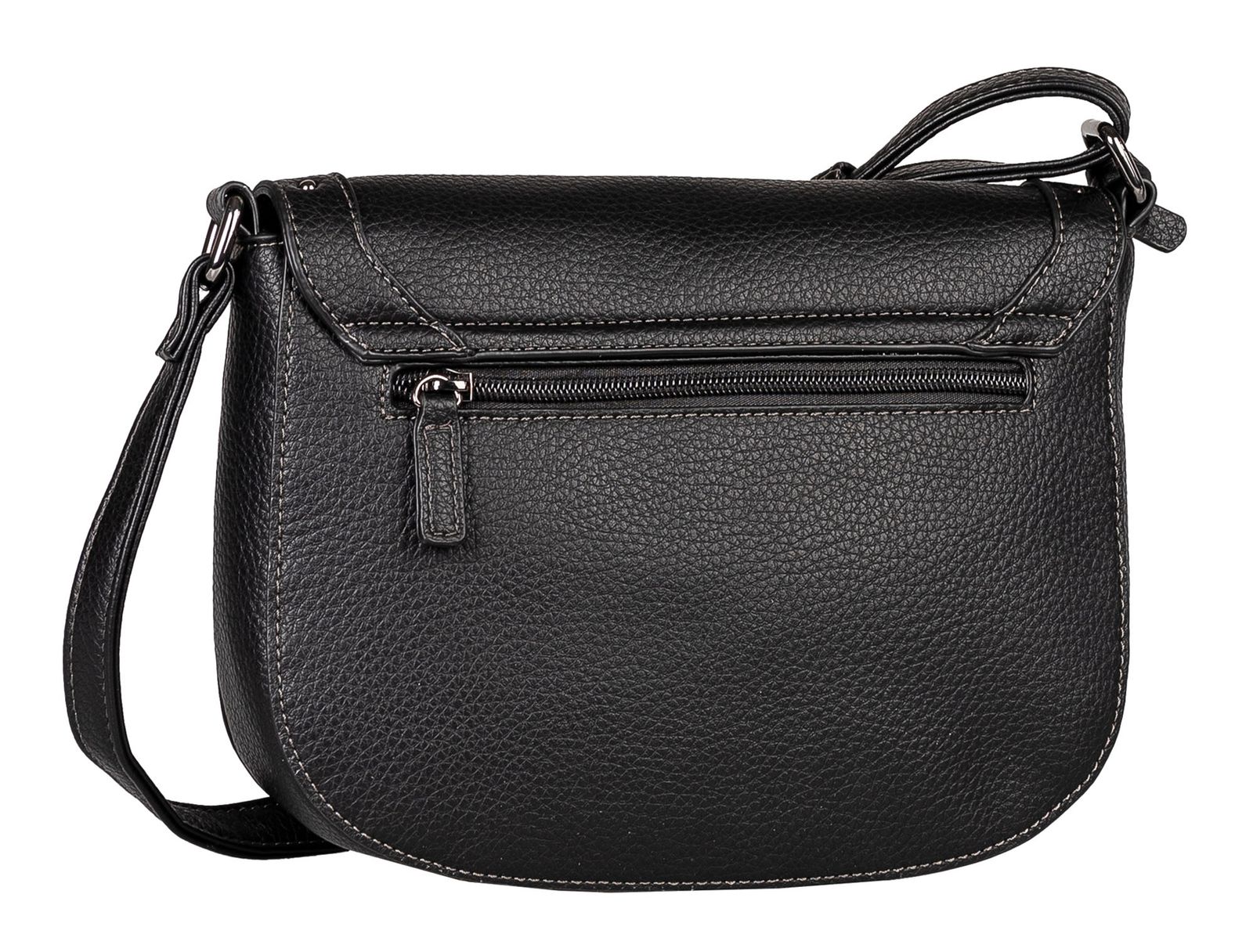TOM TAILOR Elaria Saddle Bag Black TOM TAILOR Elaria Saddle Bag Black