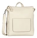 TOM TAILOR Raisa Hobo Bag / Backpack Creme White TOM TAILOR Raisa Hobo Bag / Backpack Creme White