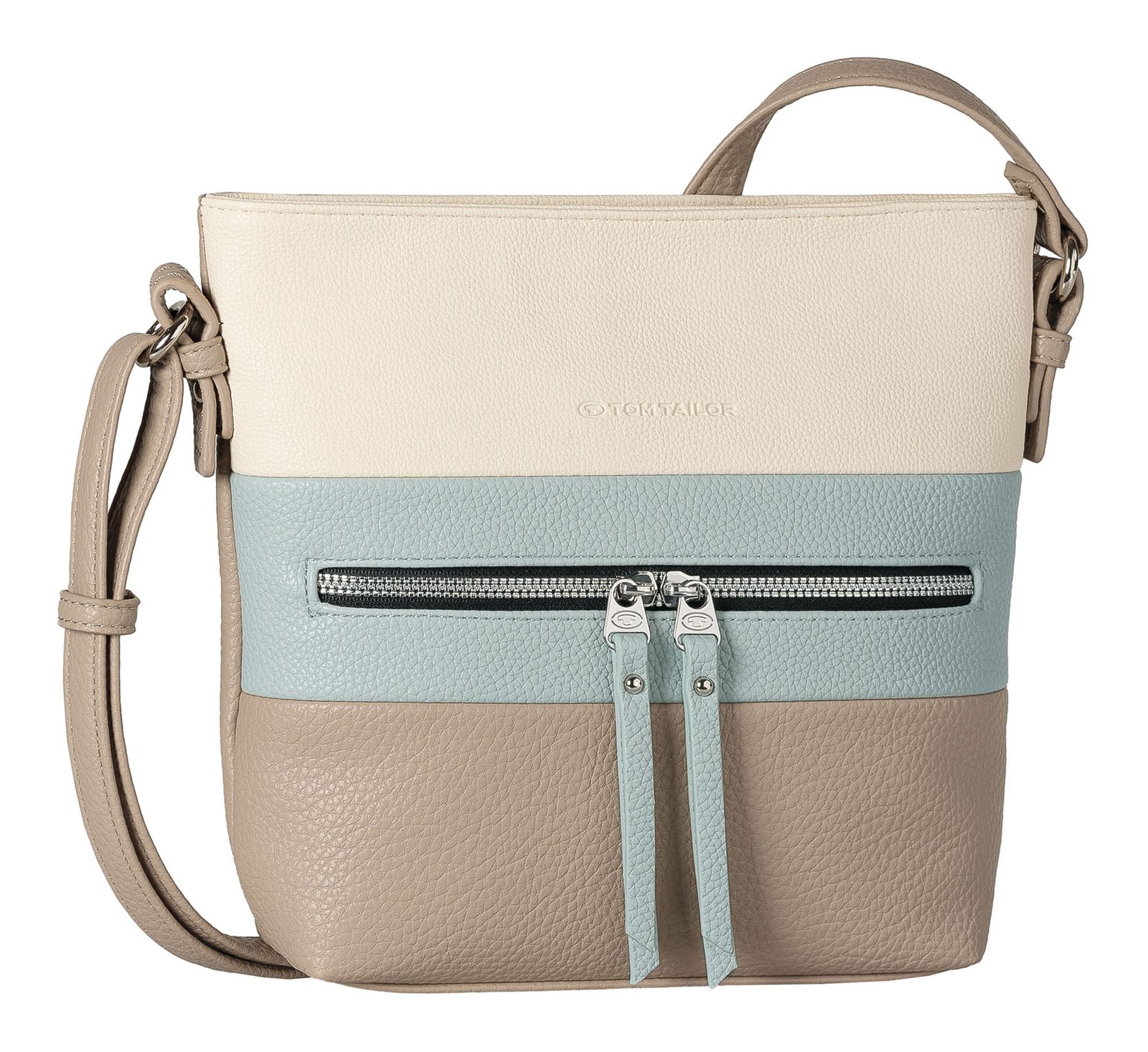 TOM TAILOR Ellen Crossbody Bag M Mixed Taupe