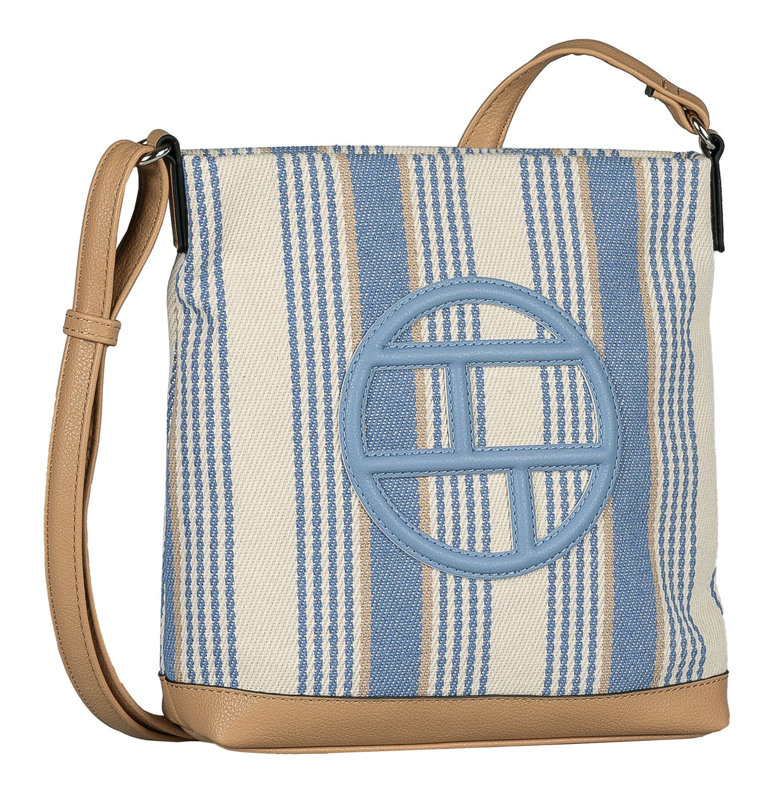 TOM TAILOR Gilda Crossbody Bag S Stripes Blue