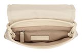 TOM TAILOR Elodie Flap Bag No Zip XS Mixed Cream White TOM TAILOR Elodie Flap Bag No Zip XS Mixed Cream White