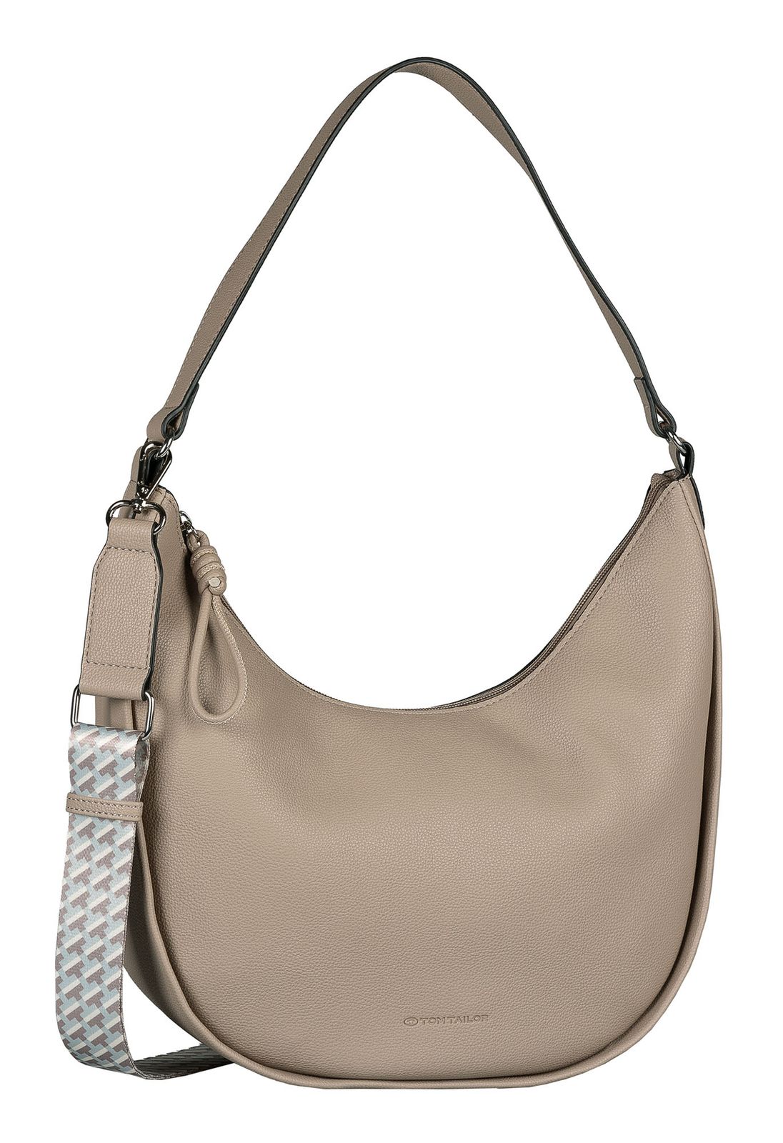 TOM TAILOR Tatiana Hobo Bag M Taupe