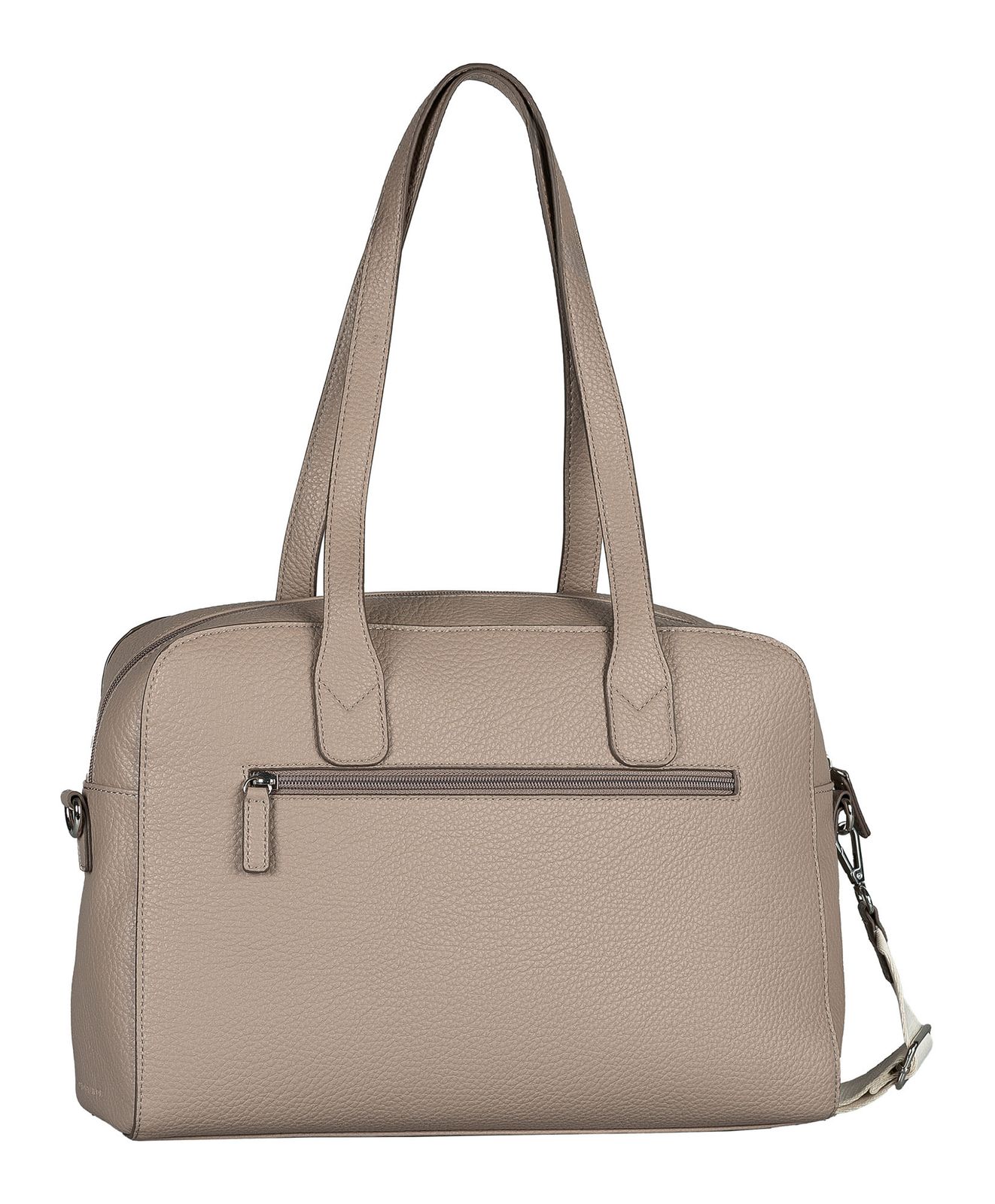 TOM TAILOR Rima Zip Shopper M Taupe TOM TAILOR Rima Zip Shopper M Taupe