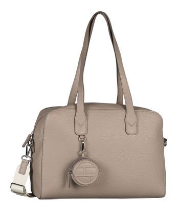 TOM TAILOR Rima Zip Shopper M Taupe TOM TAILOR Rima Zip Shopper M Taupe