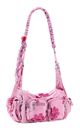 Desigual Margaritas Haban Denim Hand Bag Candy Pink