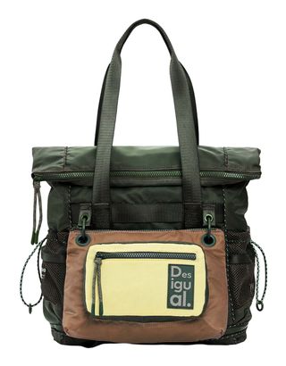 Desigual Neo Grunge Voyager Nylon Backpack Khaki