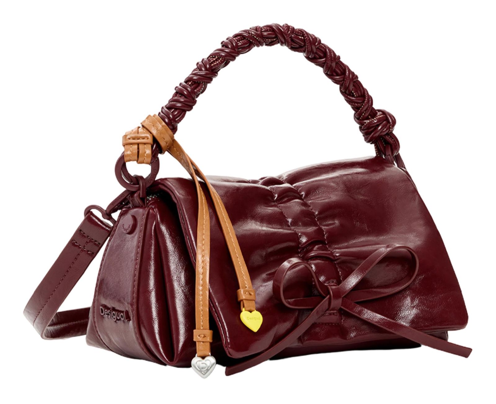 Desigual Rodio Naron Mini Crossbody Bag Garnet Desigual Rodio Naron Mini Crossbody Bag Garnet