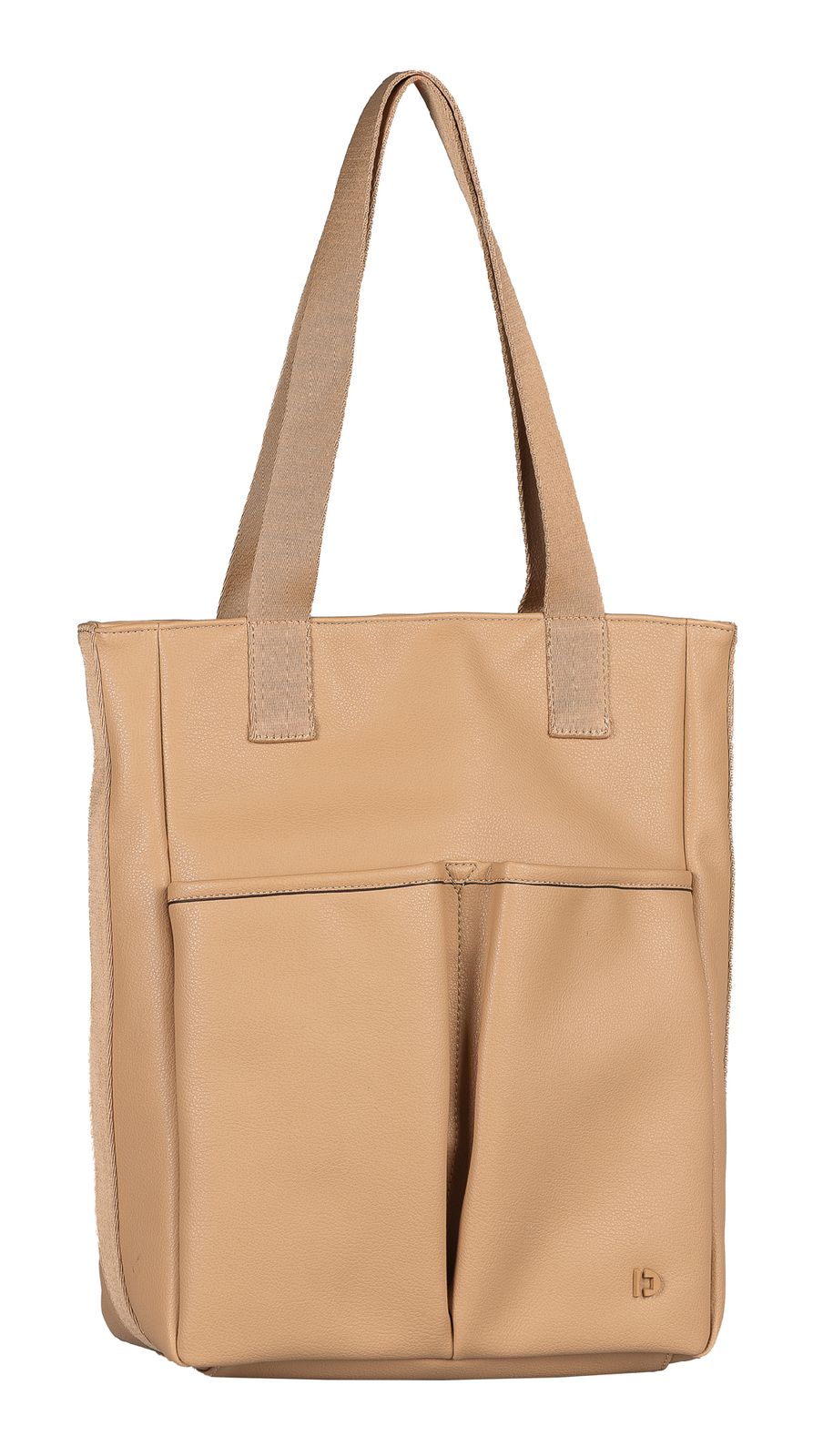 TOM TAILOR Jelena Zip Tote Bag M Camel
