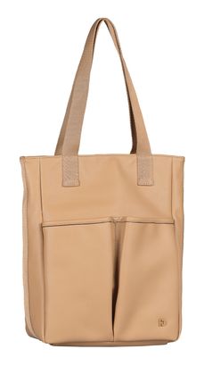 TOM TAILOR Jelena Zip Tote Bag M Camel