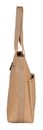 TOM TAILOR Jelena Zip Tote Bag M Camel TOM TAILOR Jelena Zip Tote Bag M Camel