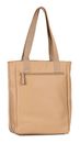 TOM TAILOR Jelena Zip Tote Bag M Camel TOM TAILOR Jelena Zip Tote Bag M Camel