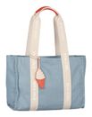 TOM TAILOR Azura Zip Shopper L Light Denim Blue