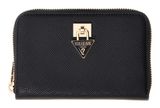 GUESS Patsie SLG Zip Around Wallet M Black