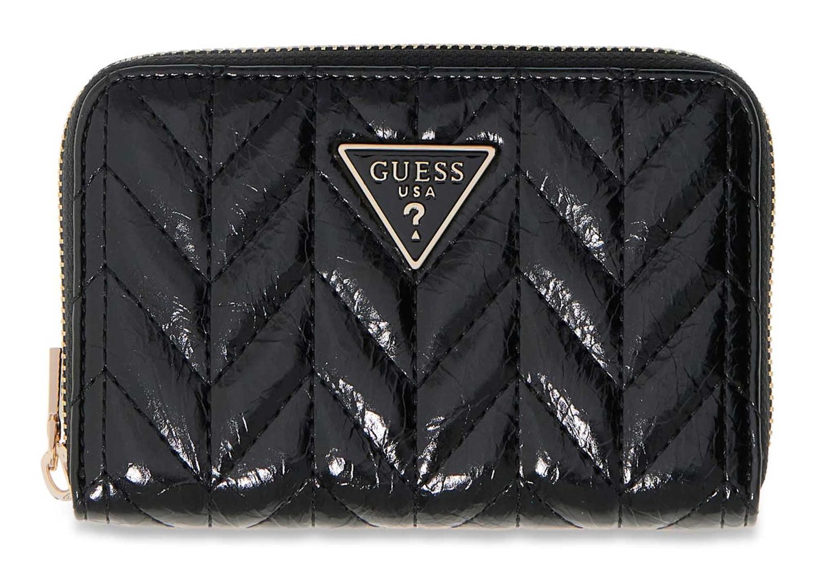 GUESS Cheryl SLG Zip Around Wallet M Black