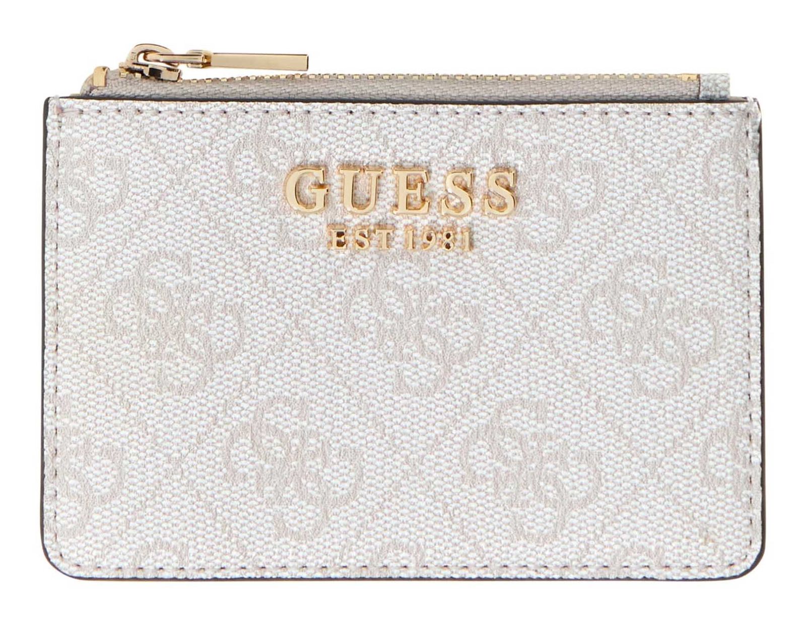 GUESS Laurel II SLG Card Case Bone Logo
