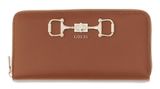 GUESS Janie SLG Zip Around Wallet L Cognac