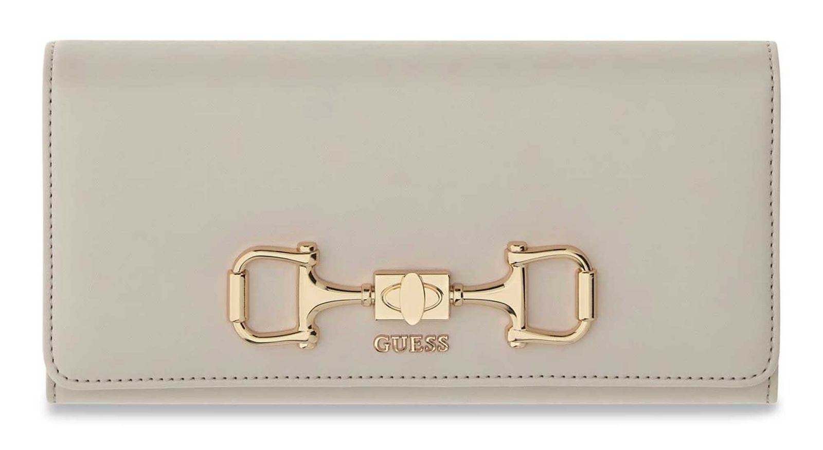 GUESS Janie SLG Flap Organizer Stone