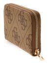 GUESS Janie Logo SLG Zip Around Wallet M Latte Logo GUESS Janie Logo SLG Zip Around Wallet M Latte Logo