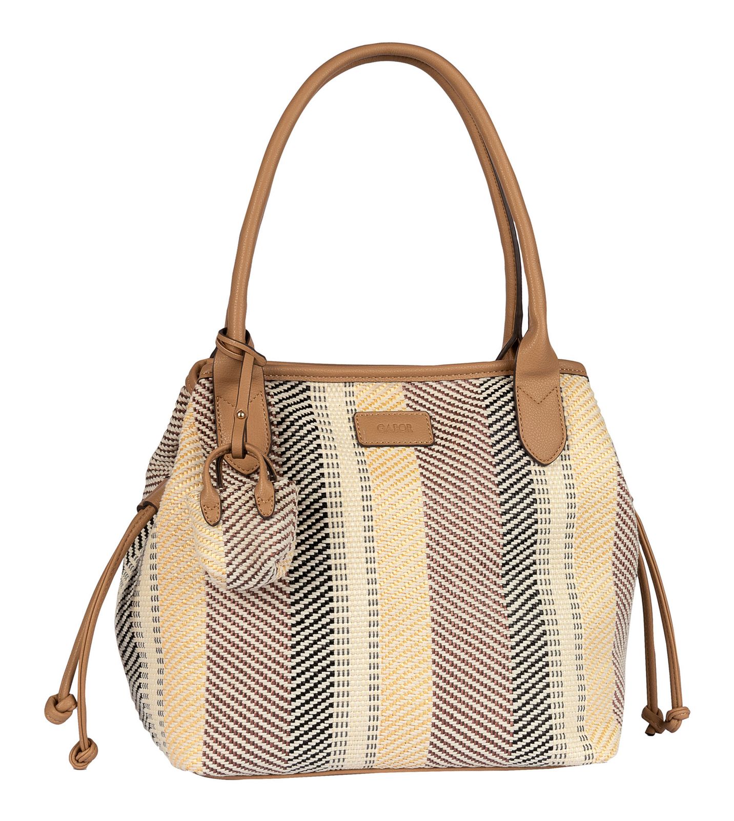 Gabor Granada Denada Zip Shopper L Mixed Beige