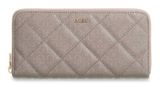 GUESS Libby SLG Zip Around Wallet L Dark Taupe