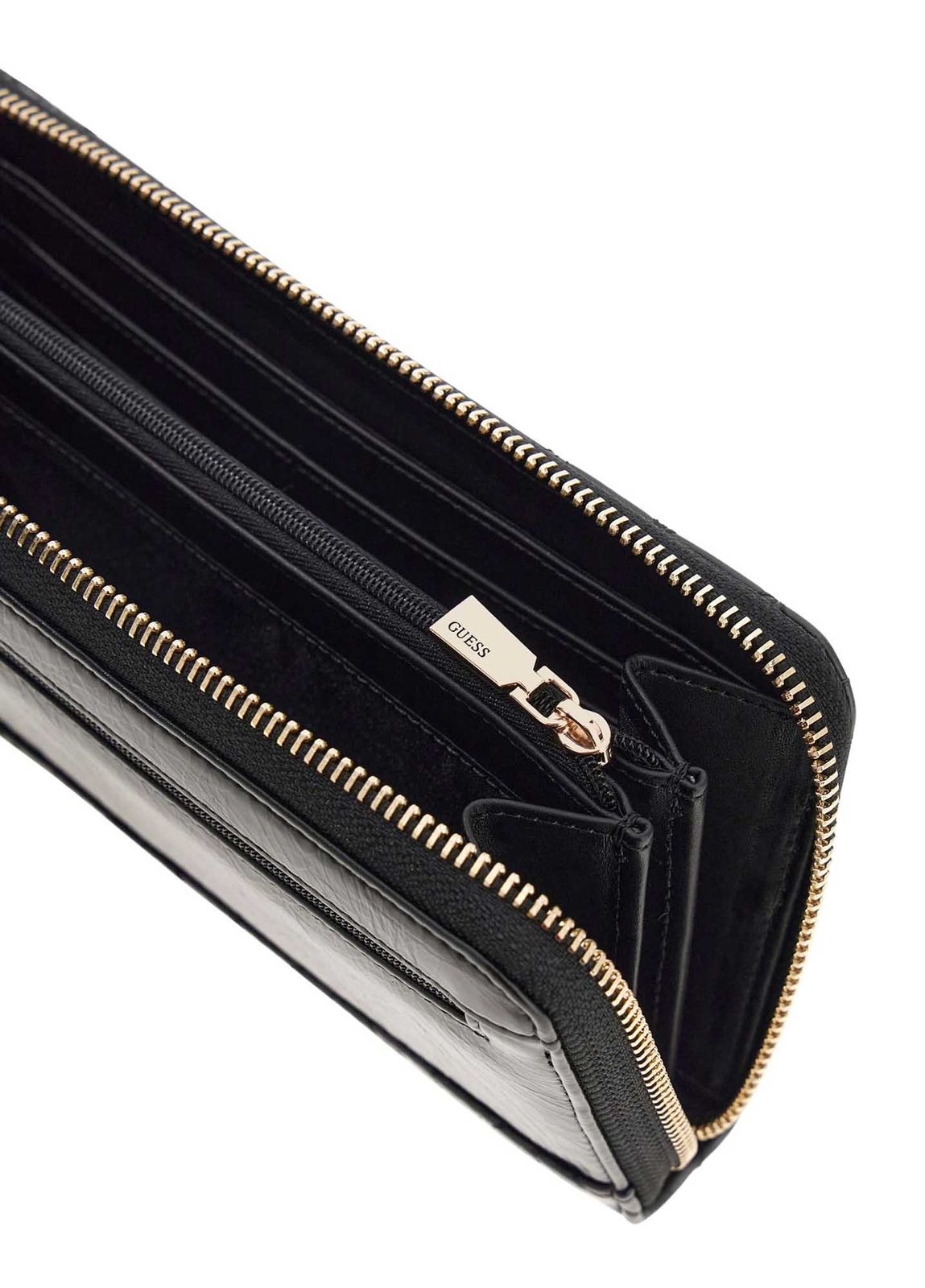 GUESS Cheryl SLG Zip Around Wallet L Black GUESS Cheryl SLG Zip Around Wallet L Black
