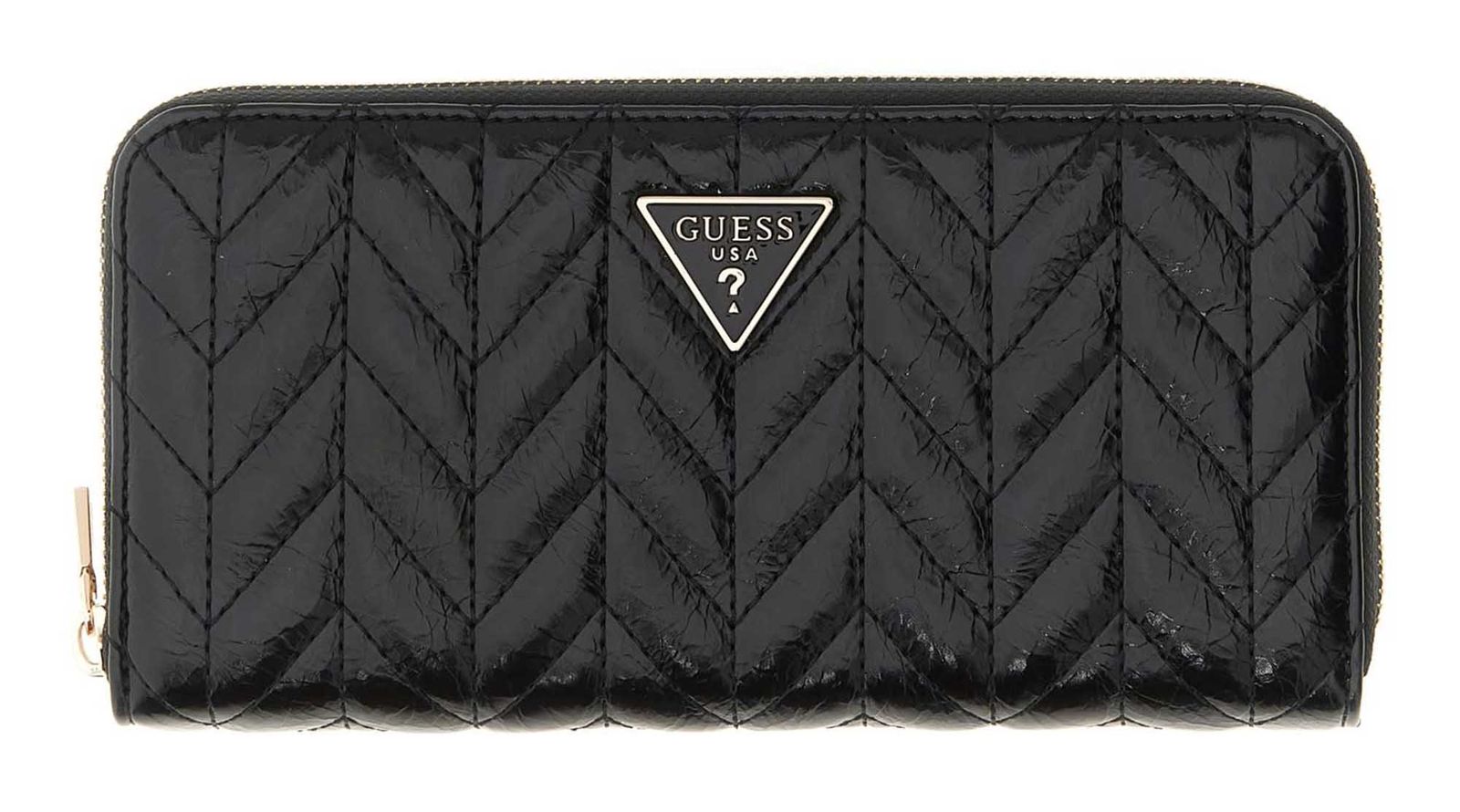 GUESS Cheryl SLG Zip Around Wallet L Black