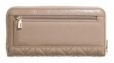 GUESS Cheryl SLG Zip Around Wallet L Dark Taupe GUESS Cheryl SLG Zip Around Wallet L Dark Taupe