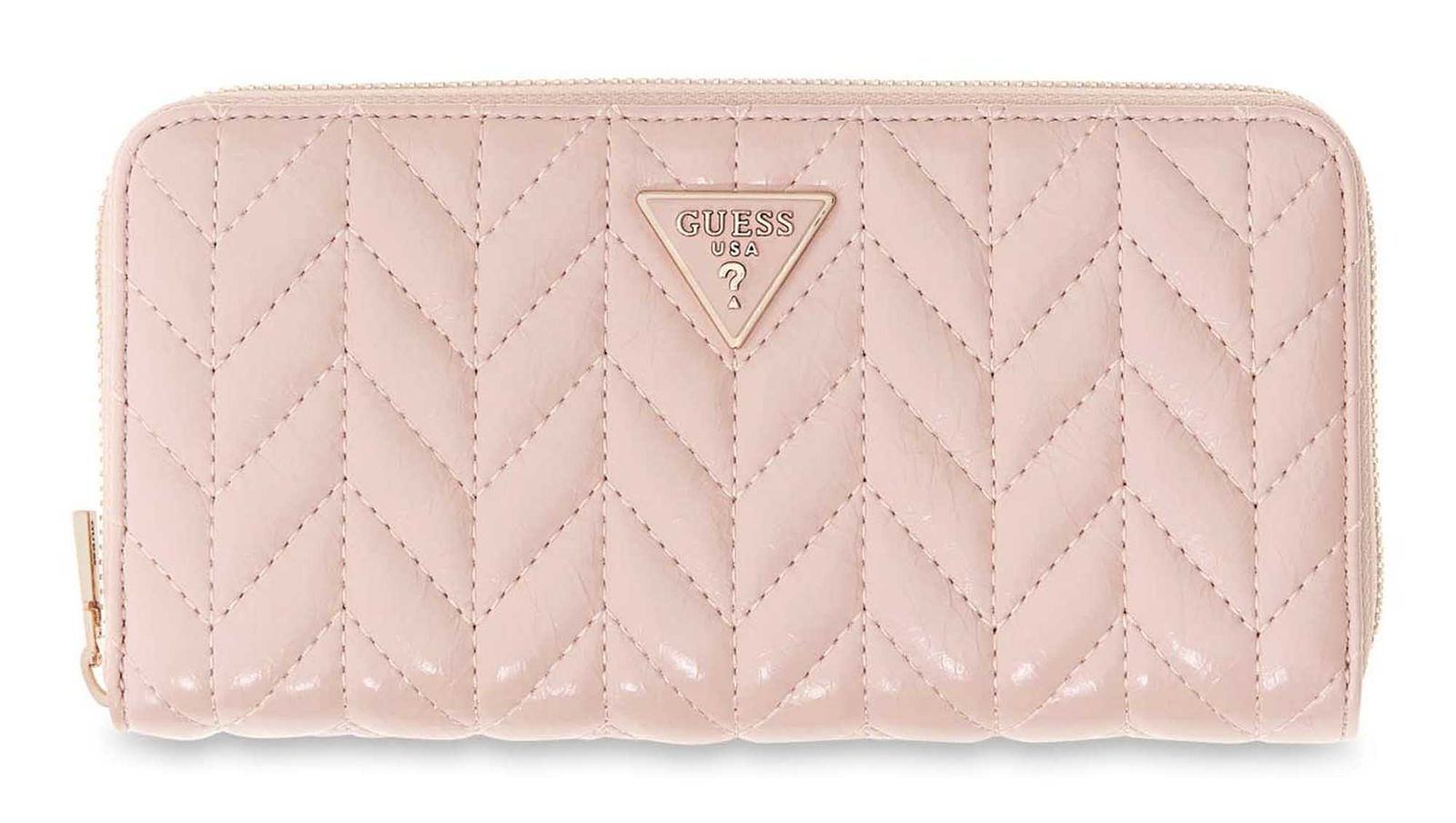 GUESS Cheryl SLG Zip Around Wallet L Light Rose